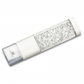 USB 2.0 8GB Кристаллический с элементами SWAROVSKI  белый 